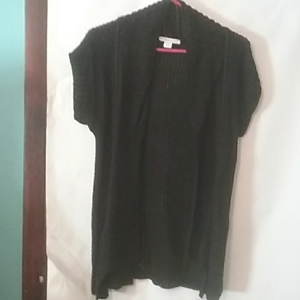 black knit Coldwater Creek sweater